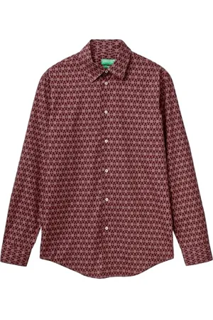Benetton Herren 56uauq04a Hemd, , XL