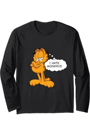 Garfield Ich hasse Montage Langarmshirt