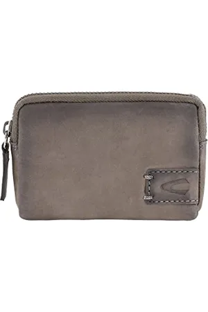 Camel Active Dallas Herren Schlüsseletui Schlüsseltasche RFID Leder Mittelgroß Grau
