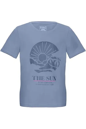 Killtec Mädchen T-Shirt Rundhals, Sommer Shirt mit Print KOS 181 GRLS TSHRT, , 164, 43233-000