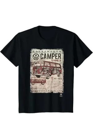 Volkswagen Kinder Typ 2 Camper Bedienungsanleitung Kinder T-Shirt