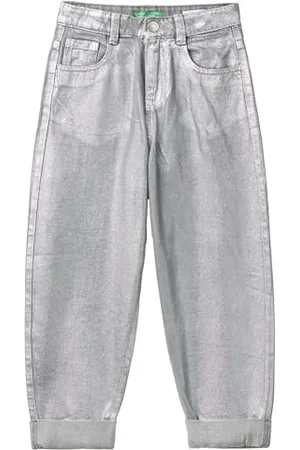 Benetton Mädchen und Mädchen 48uhce03m Hose, , 130 cm