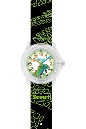Scout Jungen Analog Quarz Uhr mit Kunststoff Armband 280305053