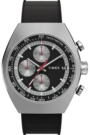 Timex Herren Chronograph Quarz Armbanduhr Legacy Tonneau