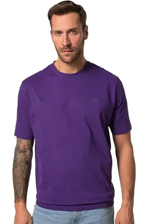 JP 1880 Herren große Größen Übergrößen Menswear L-8XL T-Shirt, Bauchfit, Basic, Halbarm, XXL bis 10XL 6XL 712616843-6XL