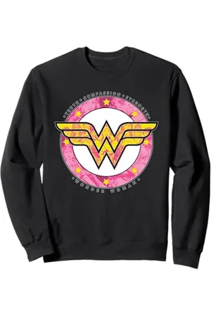 DC Comics Originals DC Wonder Woman Girl Power Truth Strength Hero Vintage-Logo Sweatshirt