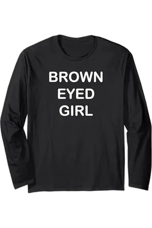 Buy Cool Shirts Braunäugiges Mädchen Langarmshirt