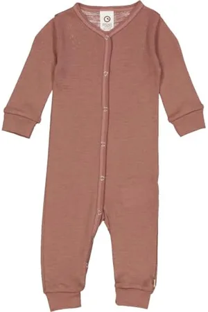 Müsli By Green Cotton Baby Girls Woolly Bodysuit and Toddler Sleepers, , 56