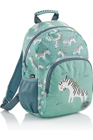 Miquelrius Unisex Kinder Mochila Doble London Reciclada Zebra Doppelter Rucksack, recycelt