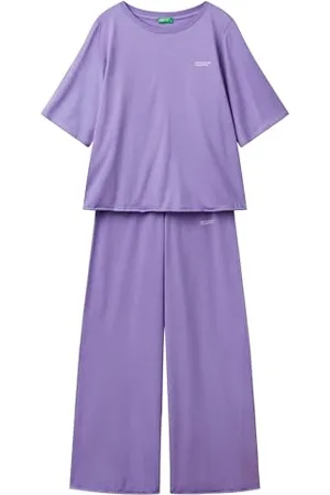 Benetton Damen Pig(Maglia+Pant) 35vb3p03p Pyjamaset, , M