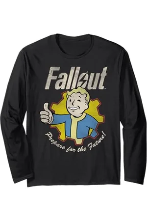 Fallout Video Game Prepare for the Future Vault Boy Langarmshirt