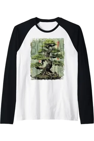RTUZ Hip Hop Y2K Vintage Hipster Edgy Urban Streetwear Bonsai Raglan