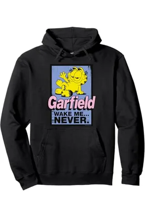 Garfield Wake me never Katze Pullover Hoodie