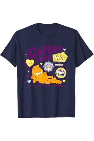 Garfield Coffee Time Katze T-Shirt