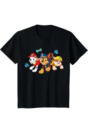 Paw Patrol Kinder - Chase Marshall Rubble T-Shirt