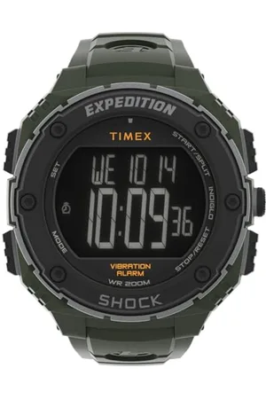 Timex Expedition Shock XL Herren 50mm Harzband Armbanduhr TW4B24100