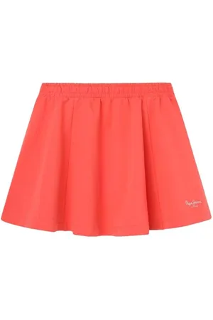 Pepe Jeans Mädchen-Rock Nery, Rot (Crispy Red), 16 Jahre