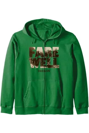 Playstation 3 Days Gone Farewell Oregon Landscape Big Chest Logo Kapuzenjacke