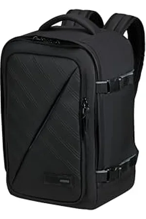 American Tourister Take2Cabin - Ryanair Cabin Bag 25 x 20 x 40 cm, 24 L, 0.50 kg, Hand Luggage, Airplane Backpack S Underseater, Black Edition (Black Edition)