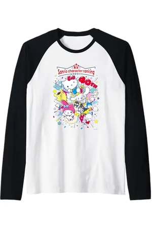 Sanrio T-Shirt zur Charakterwertung 2025 Raglan