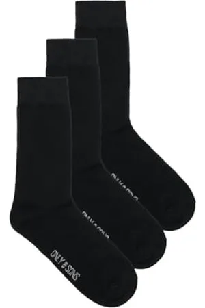 Only & Sons Herren ONSFINCH Basic 3-Pack NOOS Socken, , 39-42 (3er Pack)