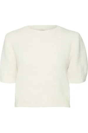 VERO MODA VMNOVAH SS O-Neck Puff Pullover GA NOOS