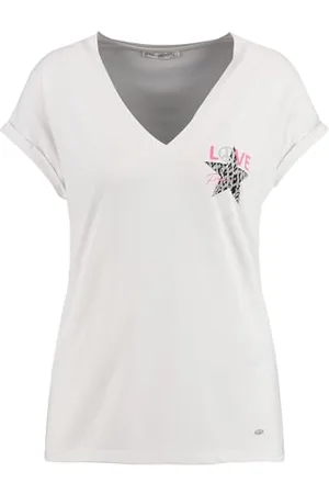 Key Largo Women T-Shirt WT Star v-Neck