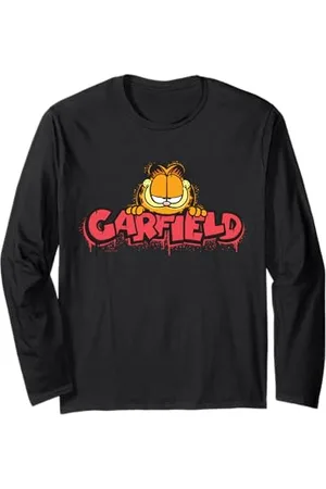 Garfield Streetwear Style Katze Langarmshirt
