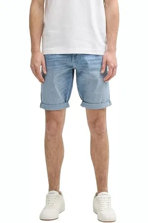 TOM TAILOR TTTapered Jeans, Used Light Stone Grey Denim, 36/36