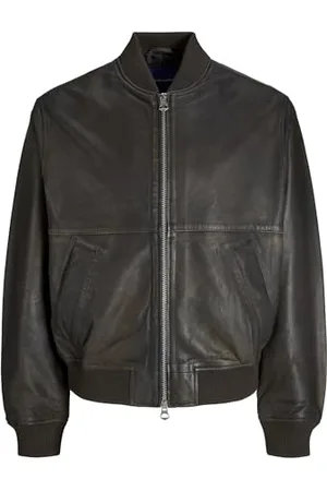 JACK & JONES Male Lederjacke Lederjacke