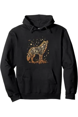 Wolf Wolf Pullover Hoodie