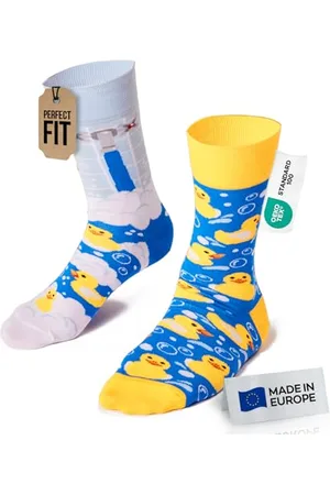 Many Mornings Unisex Mismatched Socken, Multi-Color, 39-42
