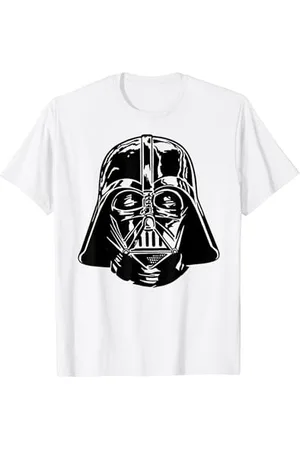 STAR WARS Darth Vader Drawn Helmet Portrait T-Shirt