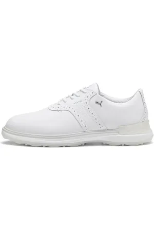PUMA Herren Avant Golf Shoe, White-Ash Gray White, 41 EU