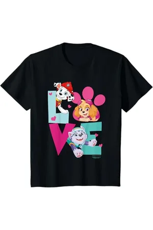 Paw Patrol Kinder - Marshall Skye Everest Love T-Shirt