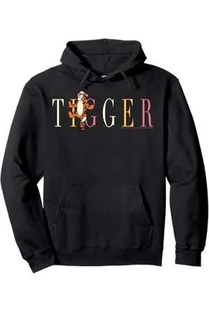 Disney Winnie Puuh Tigger Namenstitel Pullover Hoodie