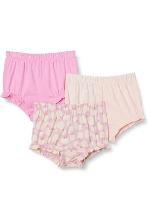 Amazon Baby Mädchen Shorts im Pumphosenstil aus Baumwolle, 3er-Pack, , 24 Monate