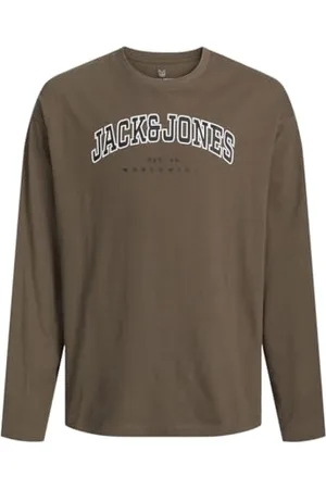 JACK&JONES JUNIOR JJECALEB Varsity Tee LS O-Neck SN MNI