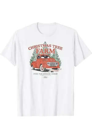 Tom Ford – Vintage F3 1949 Red Truck Weihnachtsbaum Farm T-Shirt