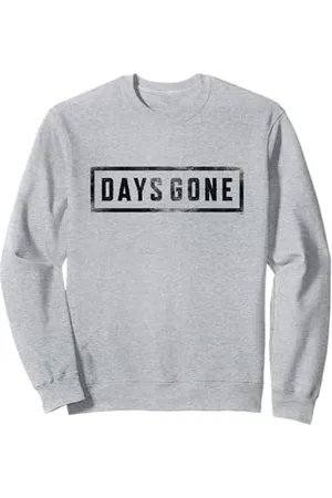 Playstation 3 Days Gone Iconic Distressed Big Chest Logo V2 Sweatshirt