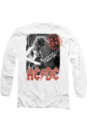 AC/DC Unisex Stamp Poster Adult Longsleeve T-Shirt, , XXL