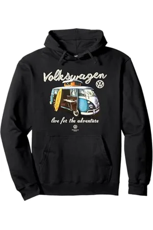 Volkswagen Typ 2 T1 Campervan Live For The Adventure Pullover Hoodie