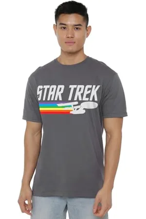 Star Trek Unisex Rainbow Trail T-Shirt, , 4XL
