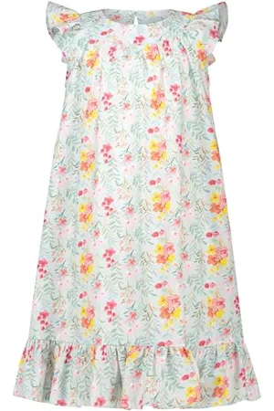 Salt & Pepper BY KIDS PARK Mädchen Girls Summer Dress Flowers Kinderkleid, , 98 cm
