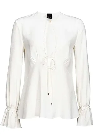 Pinko Damen Bambi Blusa Crepe De Chine Jac Bluse, , 44