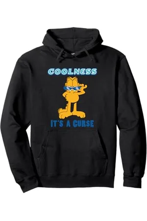 Garfield Coolness Is A Curse Pullover Hoodie