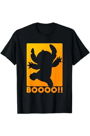 Disney Stitch Silhouette Halloween Boo T-Shirt