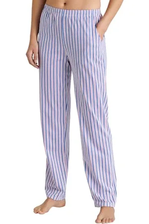 Calida Favourites Hose Damen, aus Bio Baumwolle, pflegeleicht, mit Seitentaschen, elastischer Hosenbund