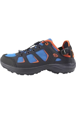 BRUTTING Unisex Norwich Trekkingsschuhe, Blau/Schwarz/Orange, 41 EU