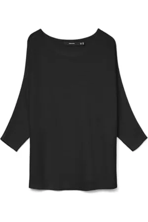 VERO MODA Damen Vmnora 3/4 Boatneck Blouse Noos Pullover, , XL EU